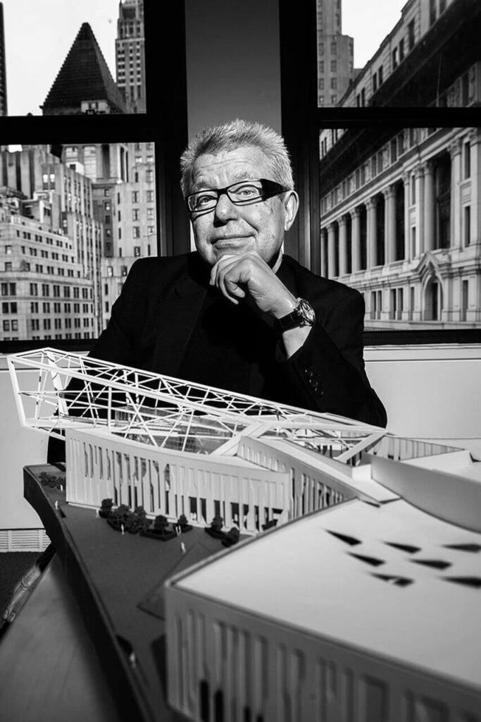 Daniel Libeskind - foto Jonno Rattman for Bloomberg Businessweek