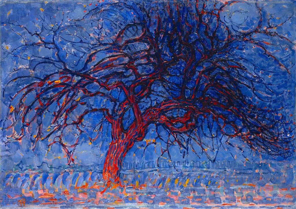 Piet Mondrian Wieczór: Czerwone drzewo | Evening; Red Tree