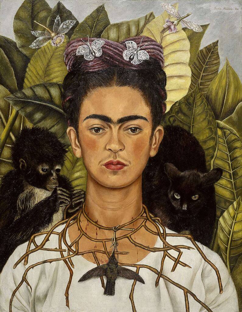 Frida Kahlo - Autoportret jako Tehuana (Diego w moich myślach)