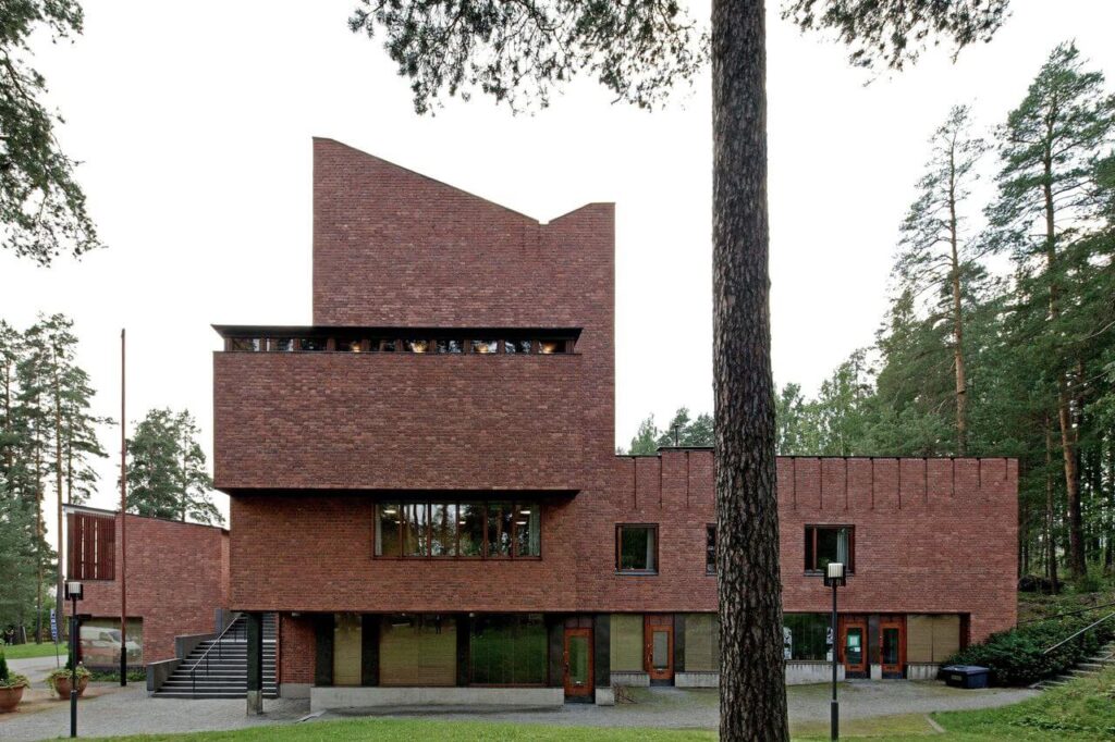 Säynätsalo Town Hall - projekt Alvar Aalto