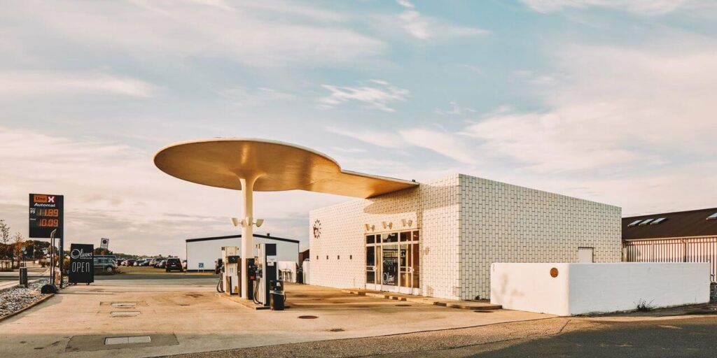 Skovshoved Tankstation - Arne Jacobsen - foto David Altrath