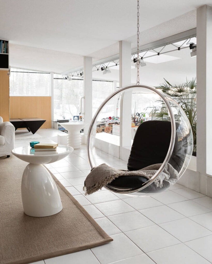 Bubble Chair - projekt Eero Saarinen