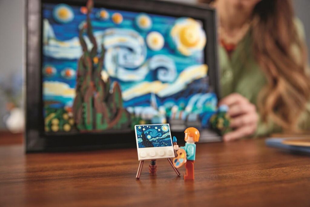 „Gwiaździsta noc” Vincenta van Gogha w wersji LEGO