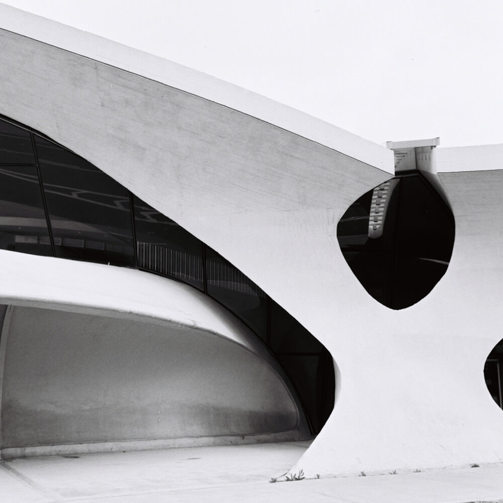 TWA flight center - projekt Eero Saarinen