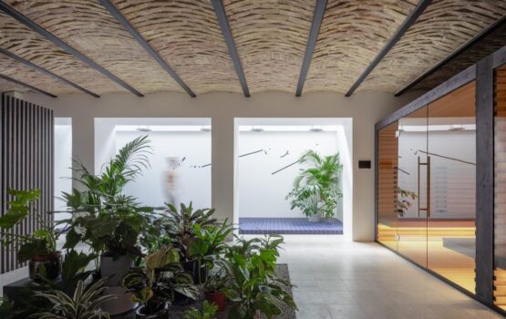 Elysium Spa w Bratysławie projektu GRAU architects