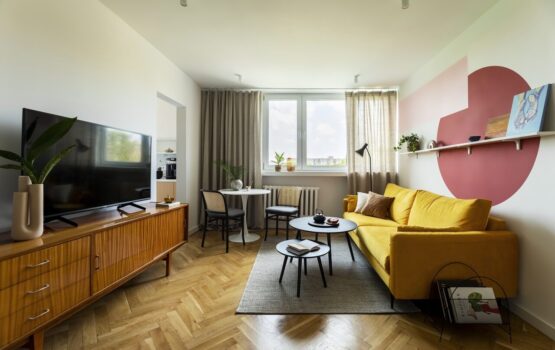 37-metrowe mieszkanie architektów na łódzkim Zarzewie