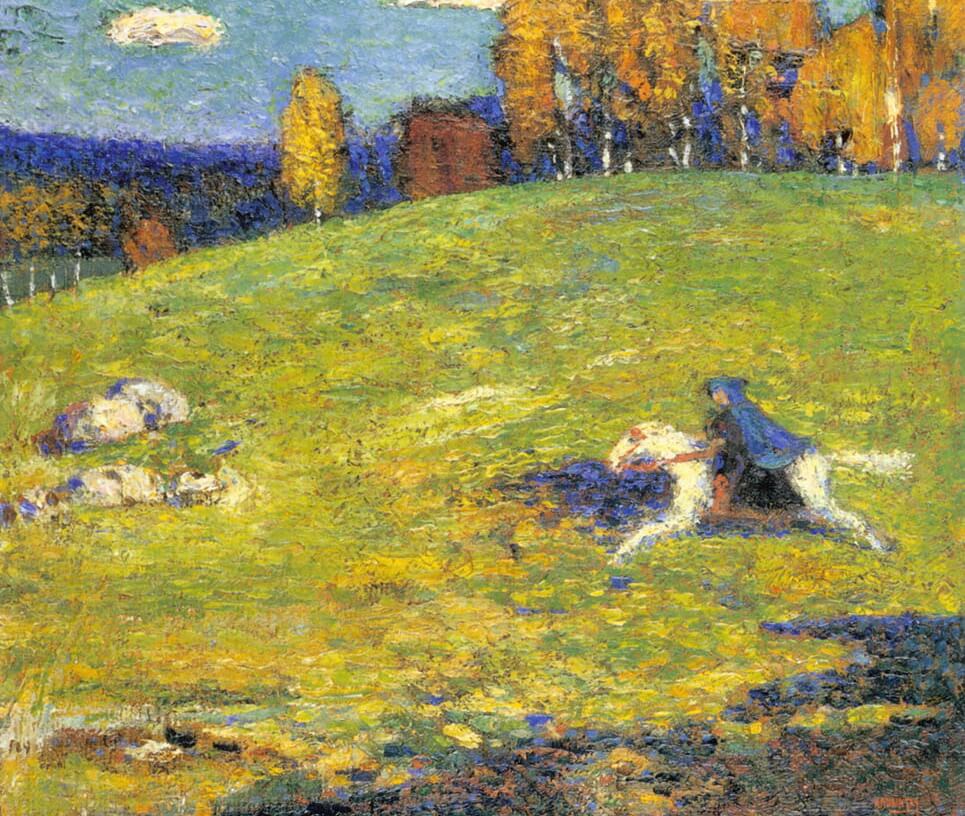 Wassily Kandinsky - Błękitny Jeździec