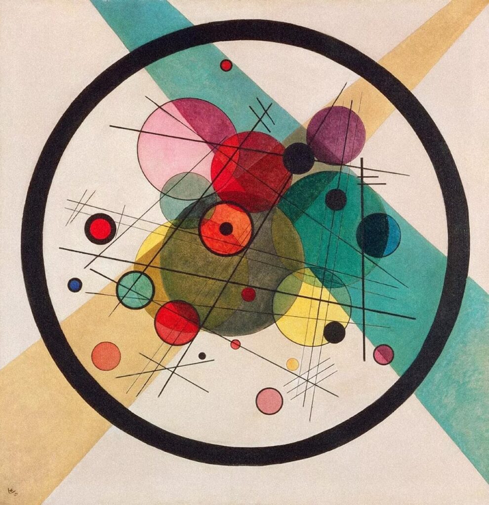 Wassily Kandinsky - Circles in a Circle