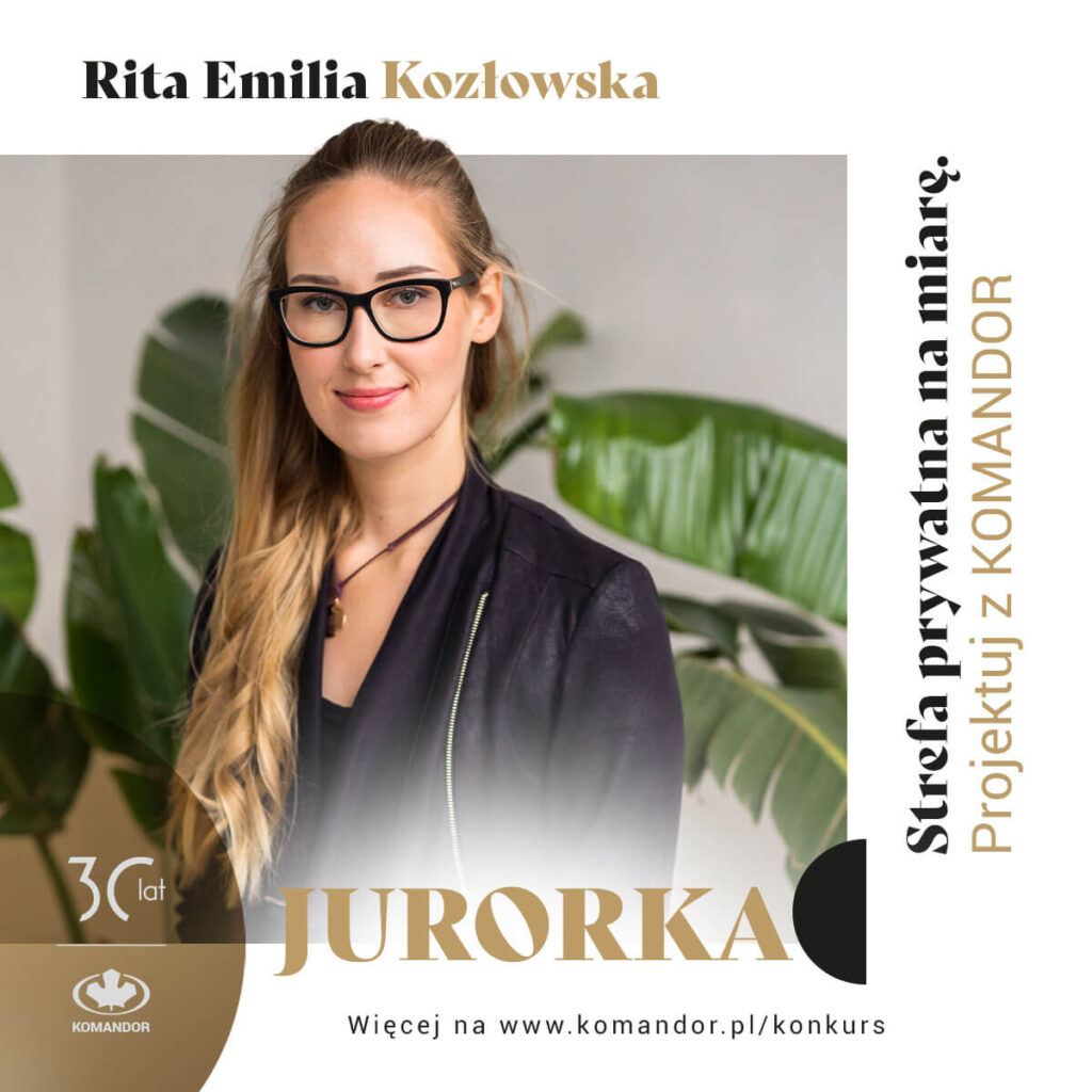 Rita Emilia Kozłowska - jury konkursu marki Komandor