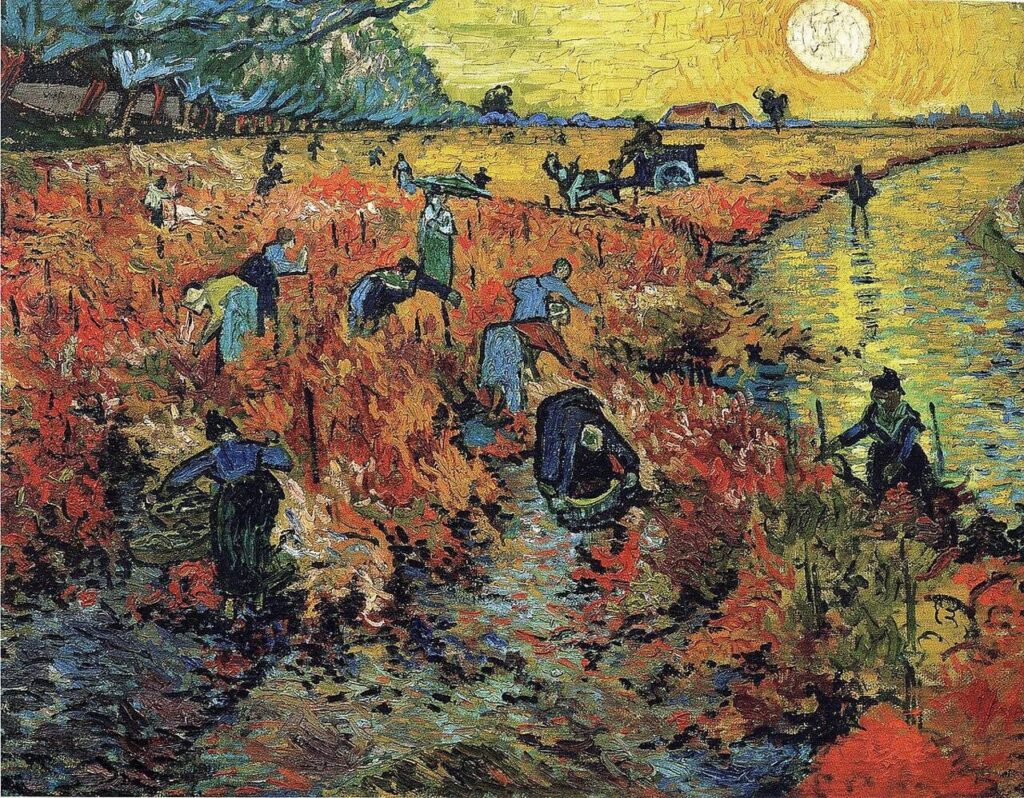 Vincent van Gogh - Czerwona winnica