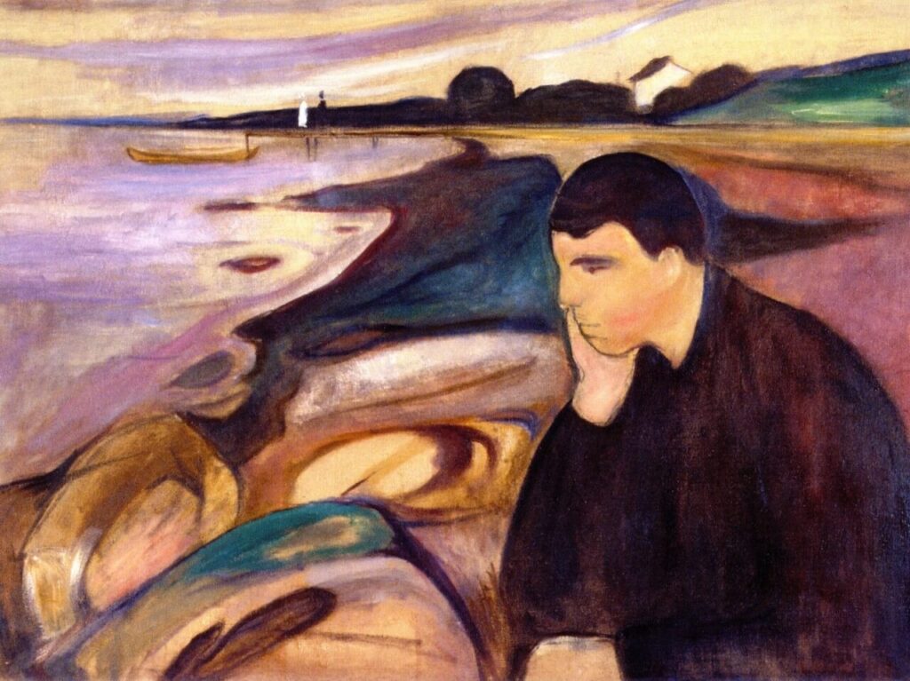 Edvard Munch - Melancholia - Melancholy