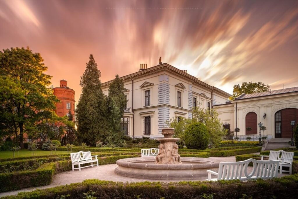 Muzeum Pałac Herbsta - neorenesansowa willa w Łodzi - foto Paweł Augustyniak