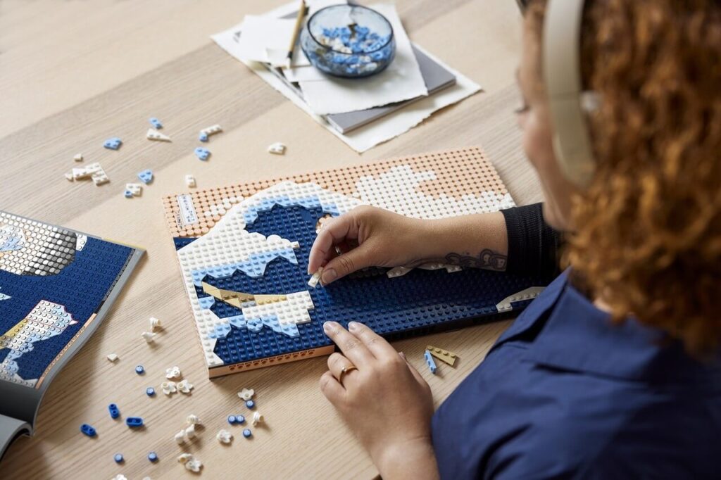 Zestaw LEGO Art Hokusai - Wielka Fala (31208)