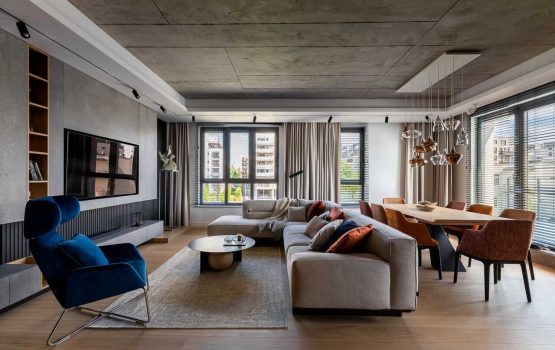 95-metrowy nietuzinkowy apartament na dolnym Mokotowie