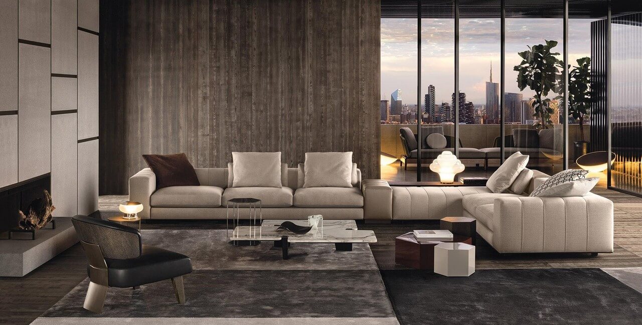 Minotti - sofa Freeman