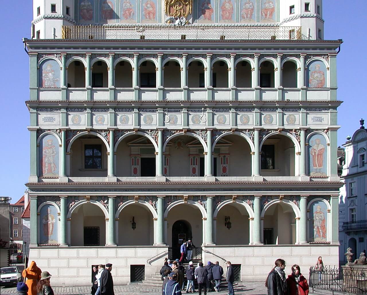 Loggia ratusza w Poznaniu