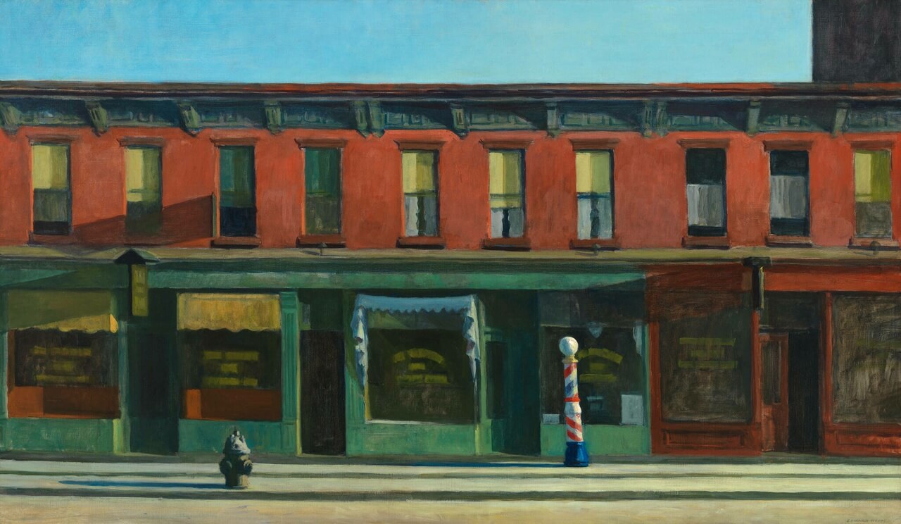 Early Sunday Morning - Edward Hopper