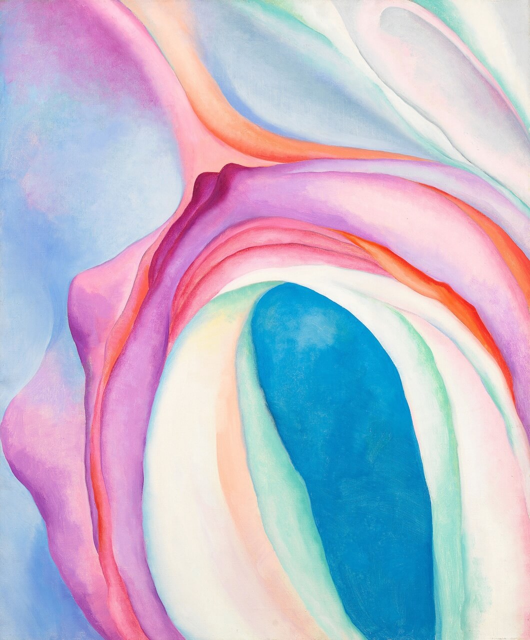 Music, Pink and Blue No. 2 - Georgia O’Keeffe