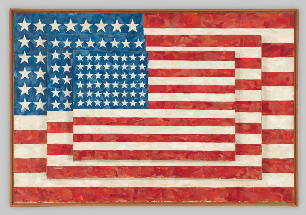 Three Flags - Jasper Johns