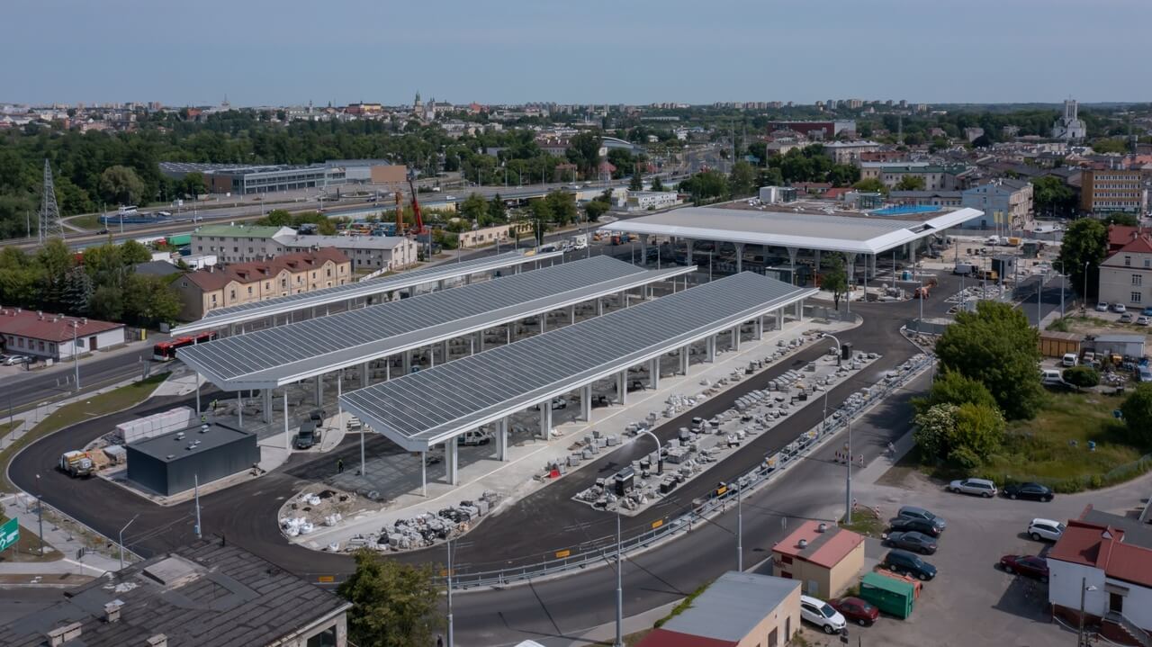 Zintegrowane Centrum Komunikacyjne w Lublinie - projekt Tremend - foto Bartek Barczyk