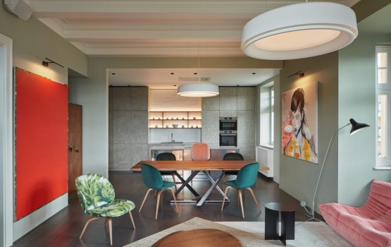 142-metrowy apartament w centrum Pragi dla młodej rodziny z dwójką małych dzieci