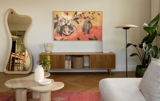 115-metrowy apartament na warszawskiej Pradze dla pary z kilkuletnią córką
