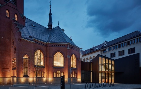 Rekonstrukcja Czerwonego Kościoła na potrzeby Biblioteki Naukowej w Ołomuńcu