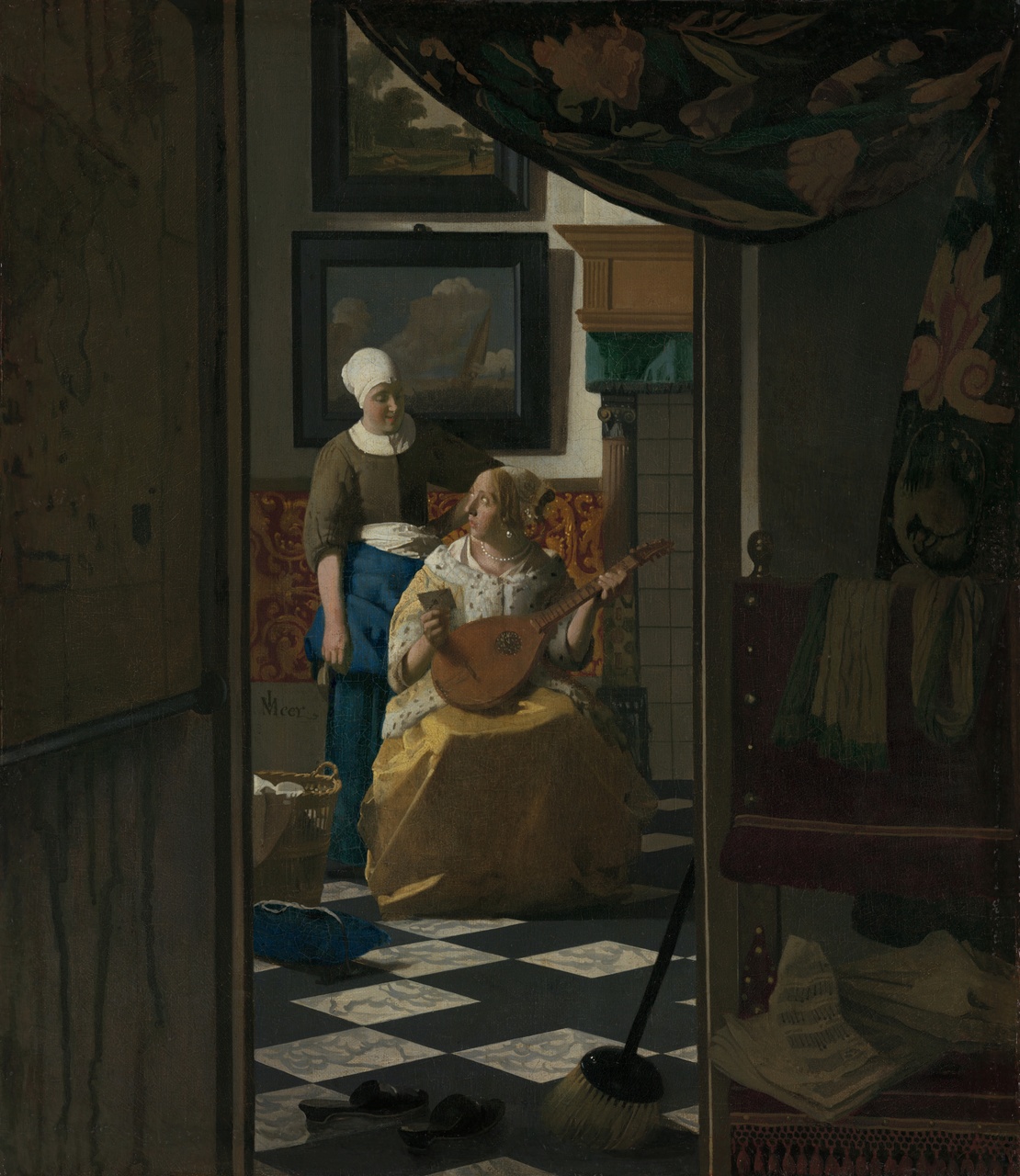 Jan Vermeer - List miłosny