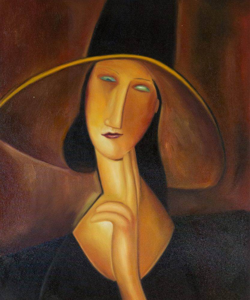 Amedeo Modigliani - Portret Jeanne Hebuterne