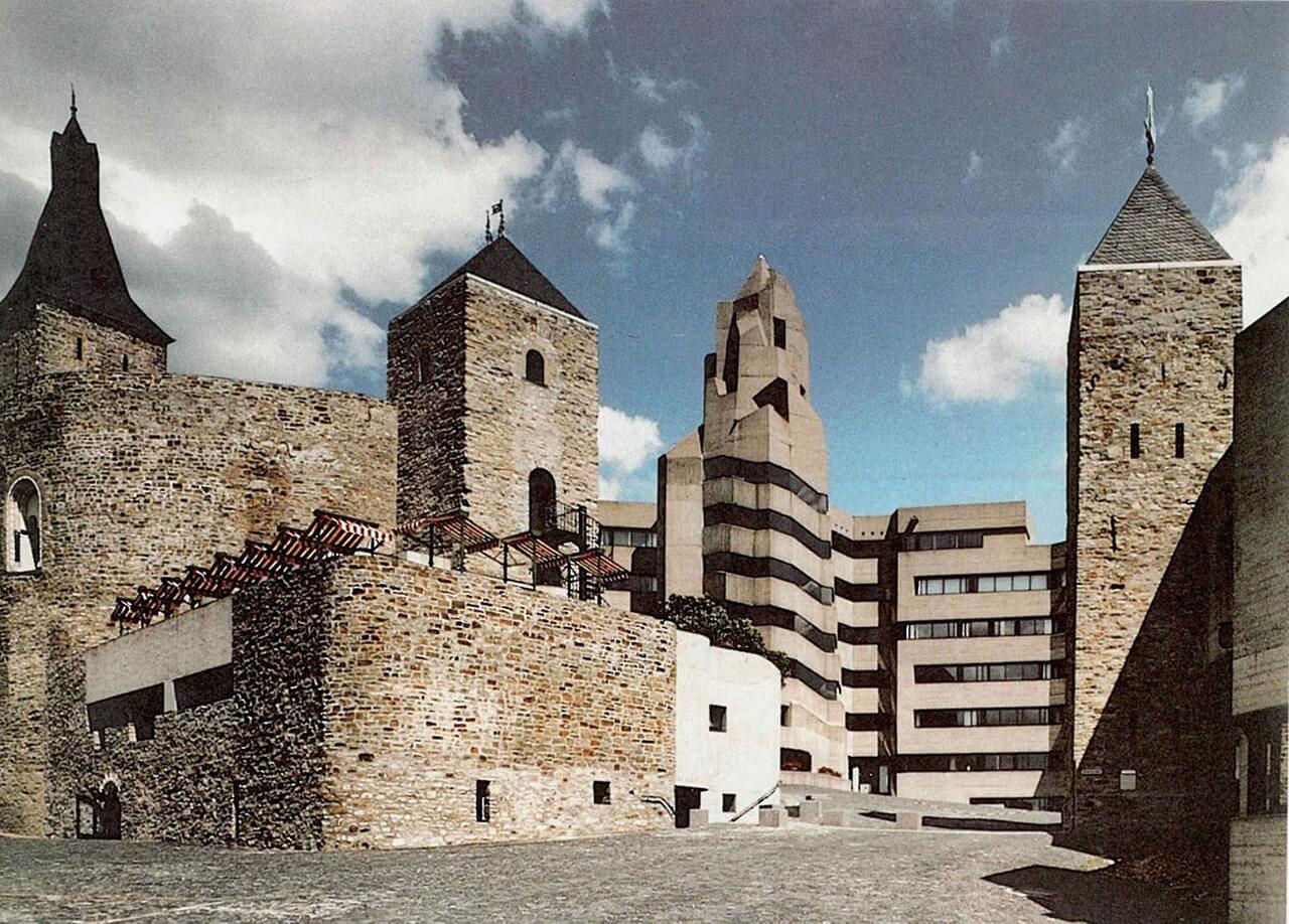 Gottfried Böhm - Bensberg Town Hall in Germany - foto Xavier De Jaureguiberry