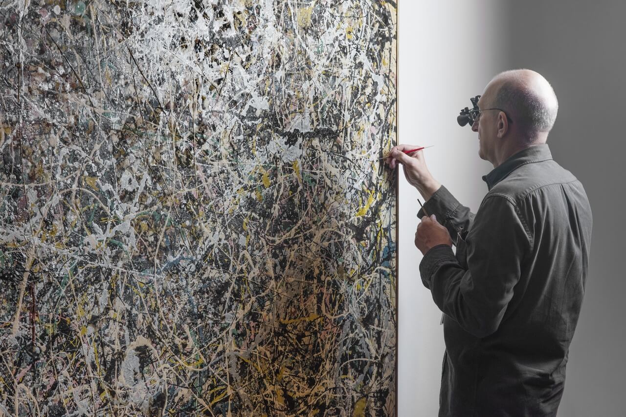 Jackson Pollock - foto Brian Forrest/The Museum of Contemporary Art