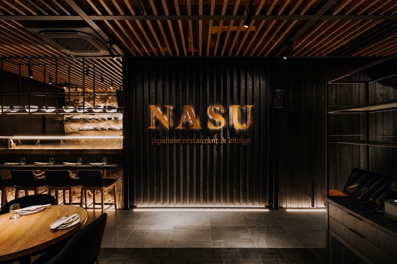 NASU japanese restaurant & lounge - nowy standard wśród japońskich restauracji w Polsce - projekt CUDO Studio - foto Migdał Studio