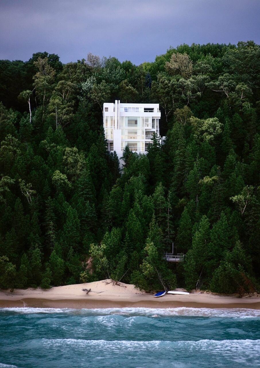 Richard Meier - Douglas House - foto Scott Frances