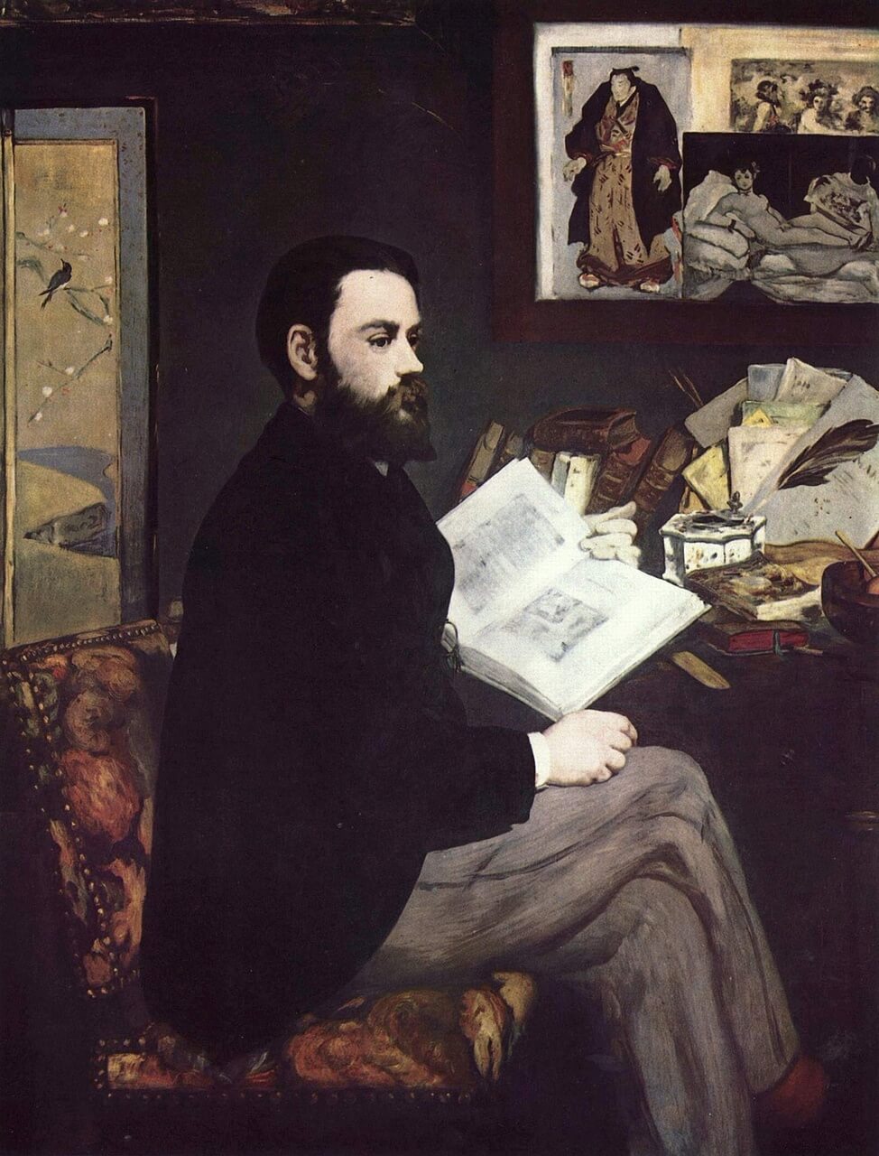 Édouard Manet – Portret Émila Zoli