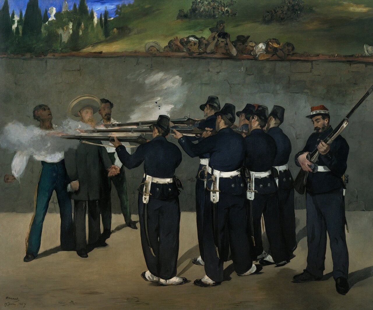 Édouard Manet – Rozstrzelanie cesarza Maksymiliana