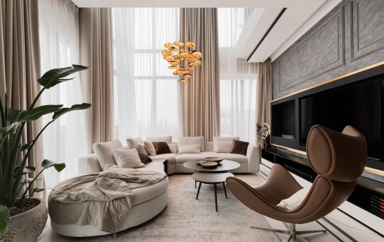 Metamorfoza apartamentu na Żoliborzu – wnętrze glamour zamienione w nieoczywistą przystań
