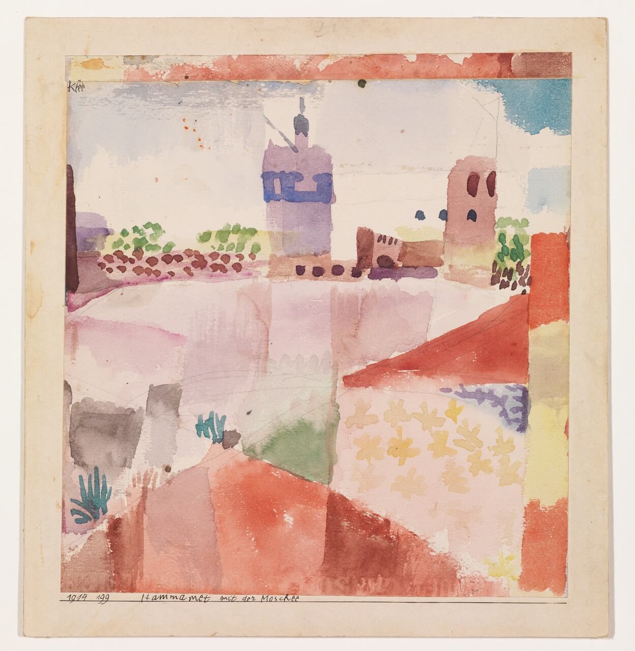 Paul Klee – Meczet w Hammamet