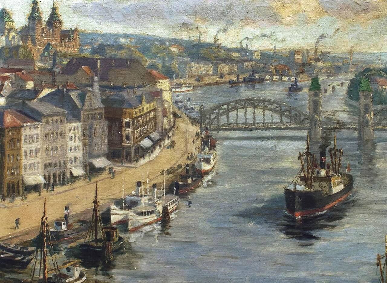 Port szczeciński - Fritz Modrow