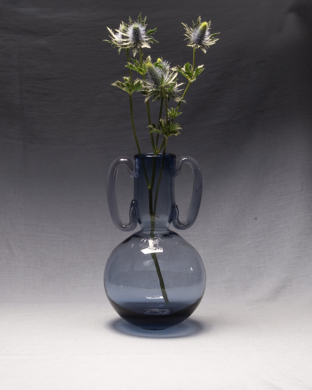 OOG Glass Vase - 01 deep blue - Alicja Hajkowicz-Rudzka