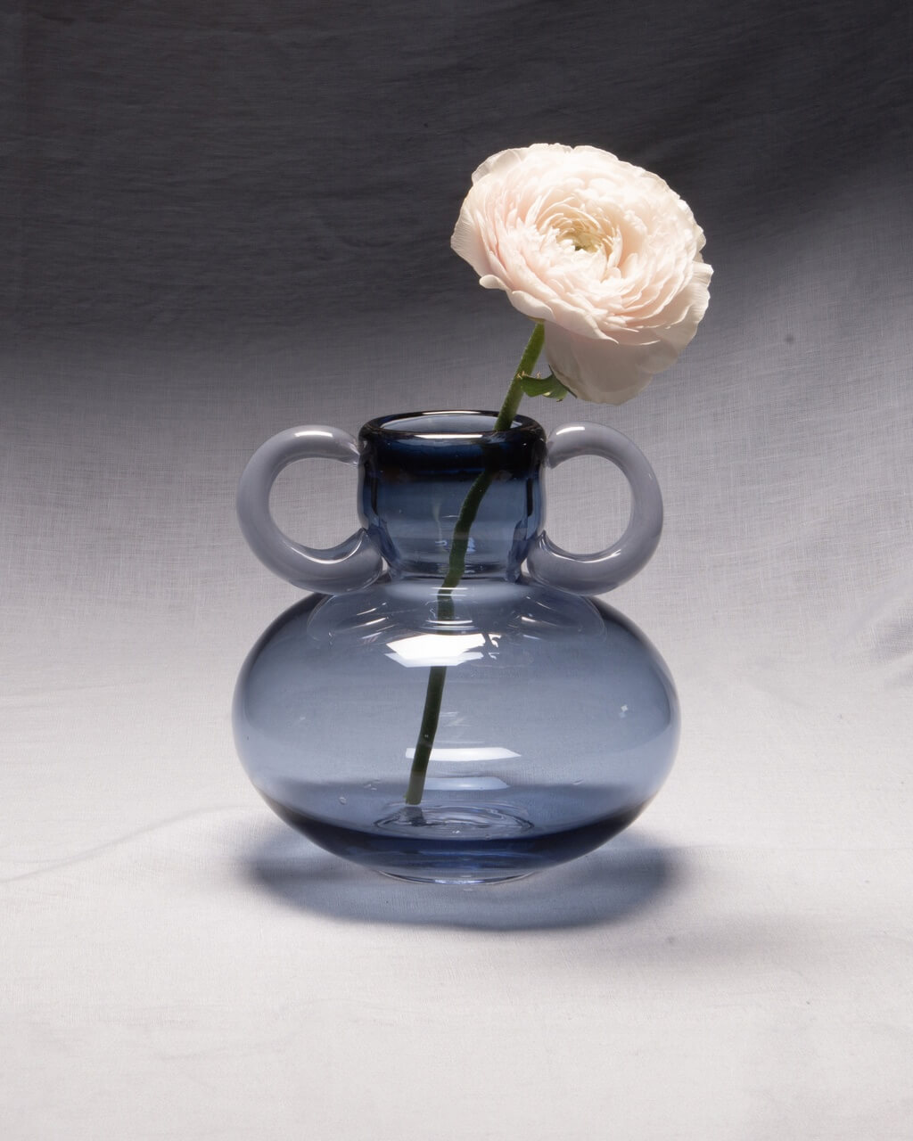 OOG Glass Vase - 03 deep blue - Alicja Hajkowicz-Rudzka