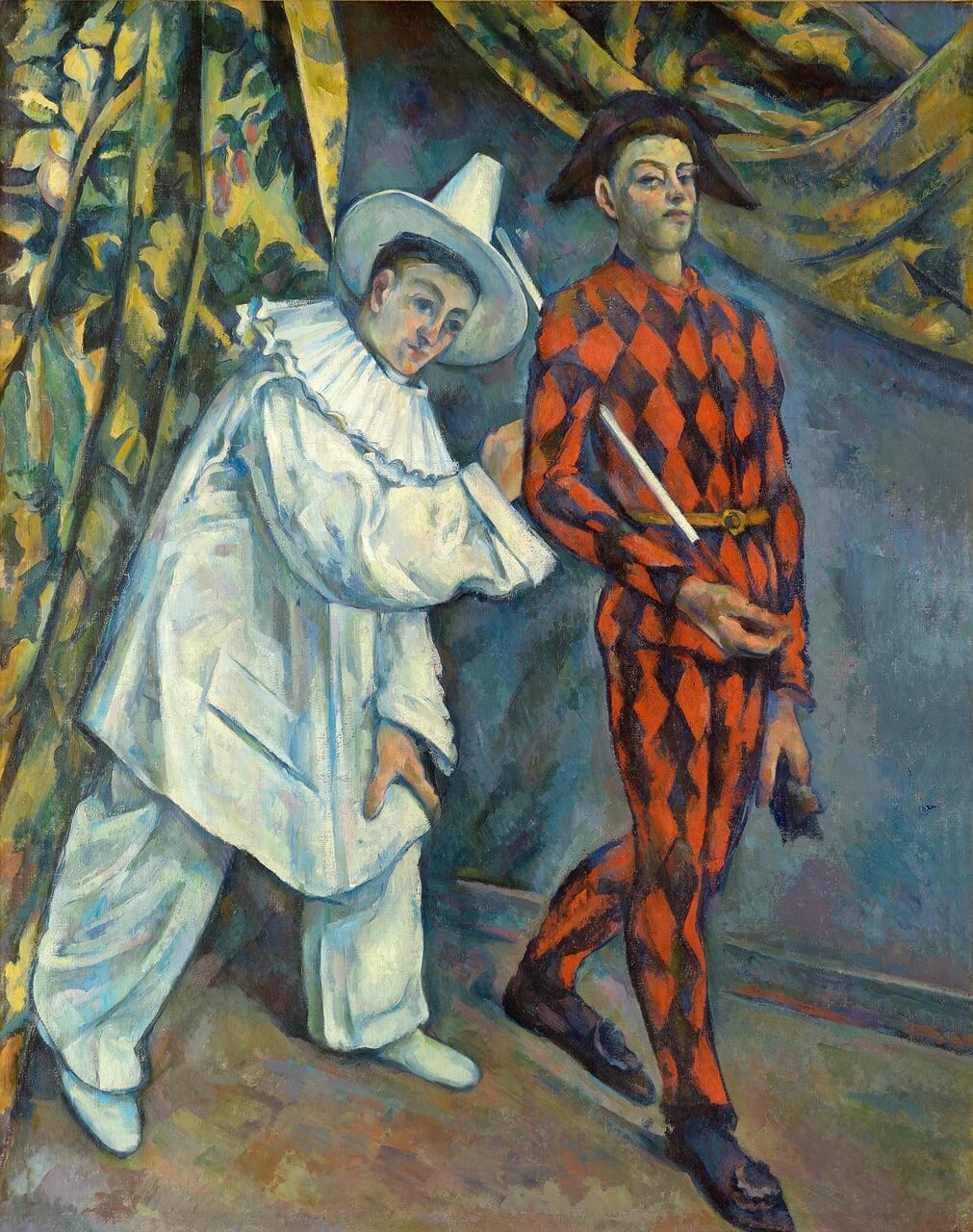 Paul Cezanne – Tłusty wtorek - Mardi Gras lub Pierrot et Arlequin