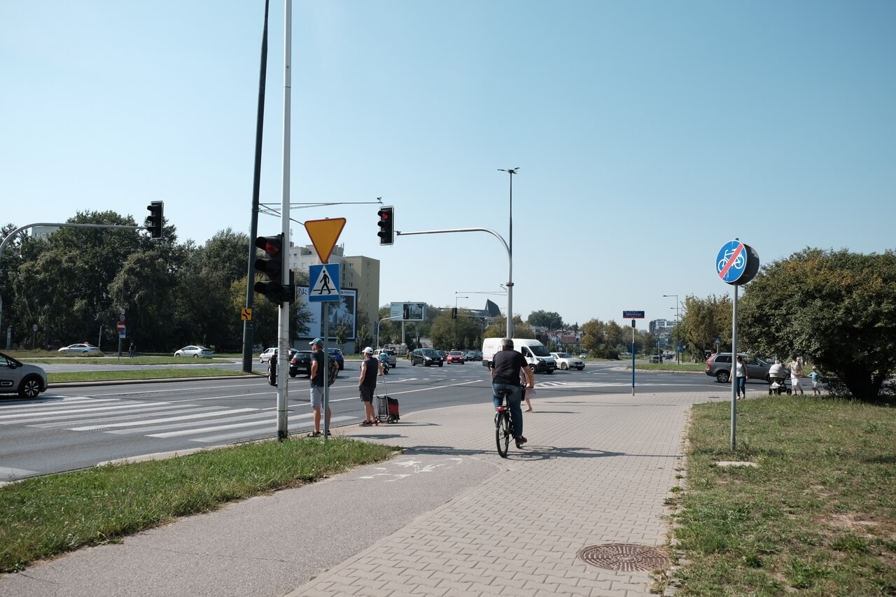 Przykład warszawskiego teleportu