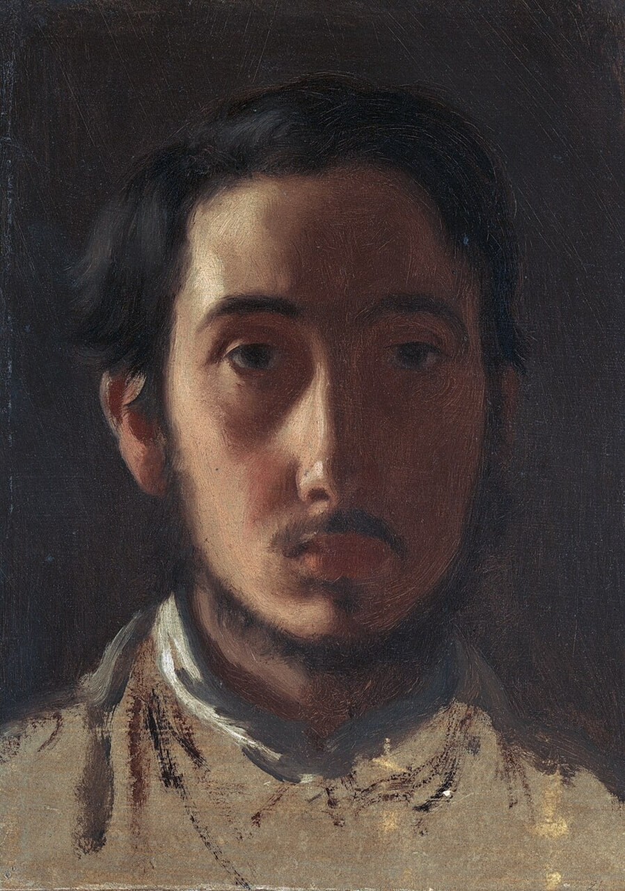 Edgar Degas - Autoportret