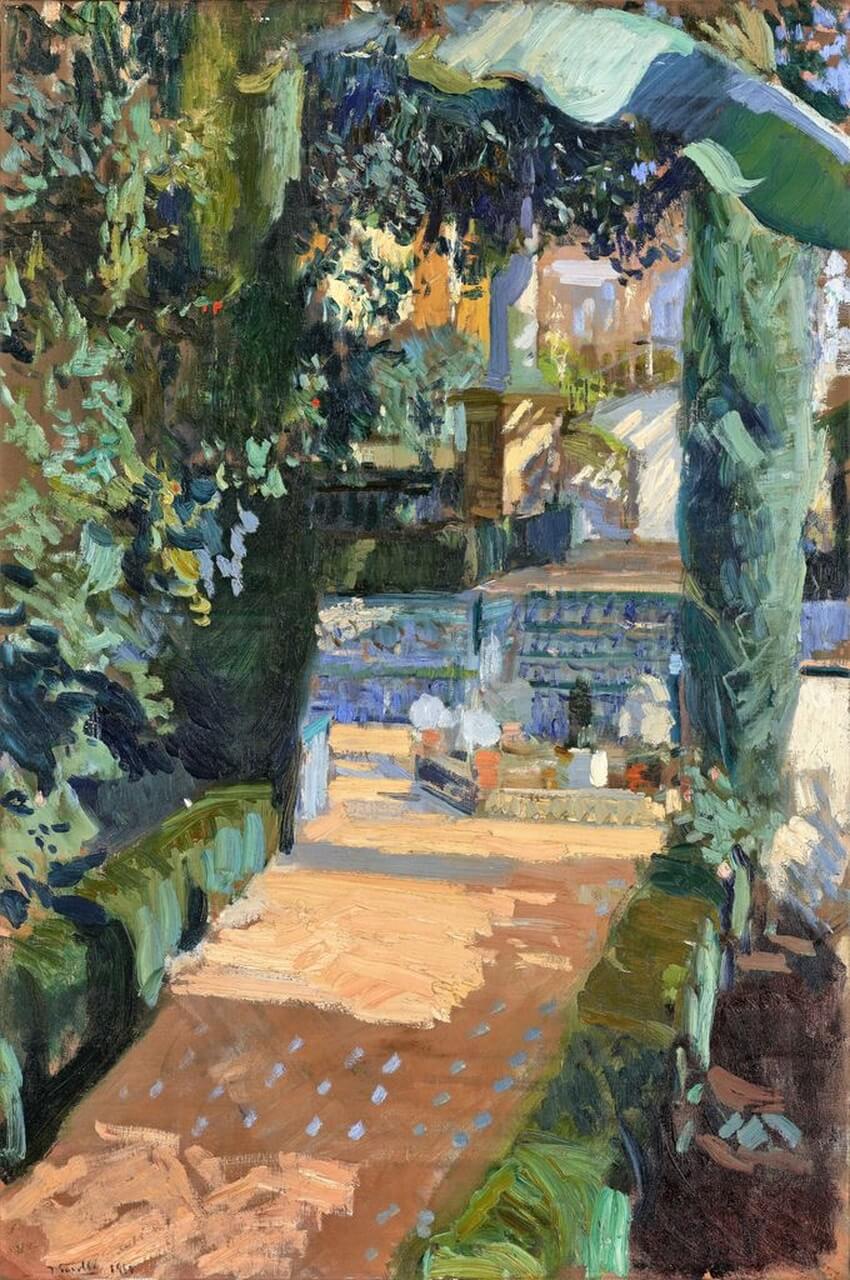 Joaquín Sorolla – Alcázar de sevilla