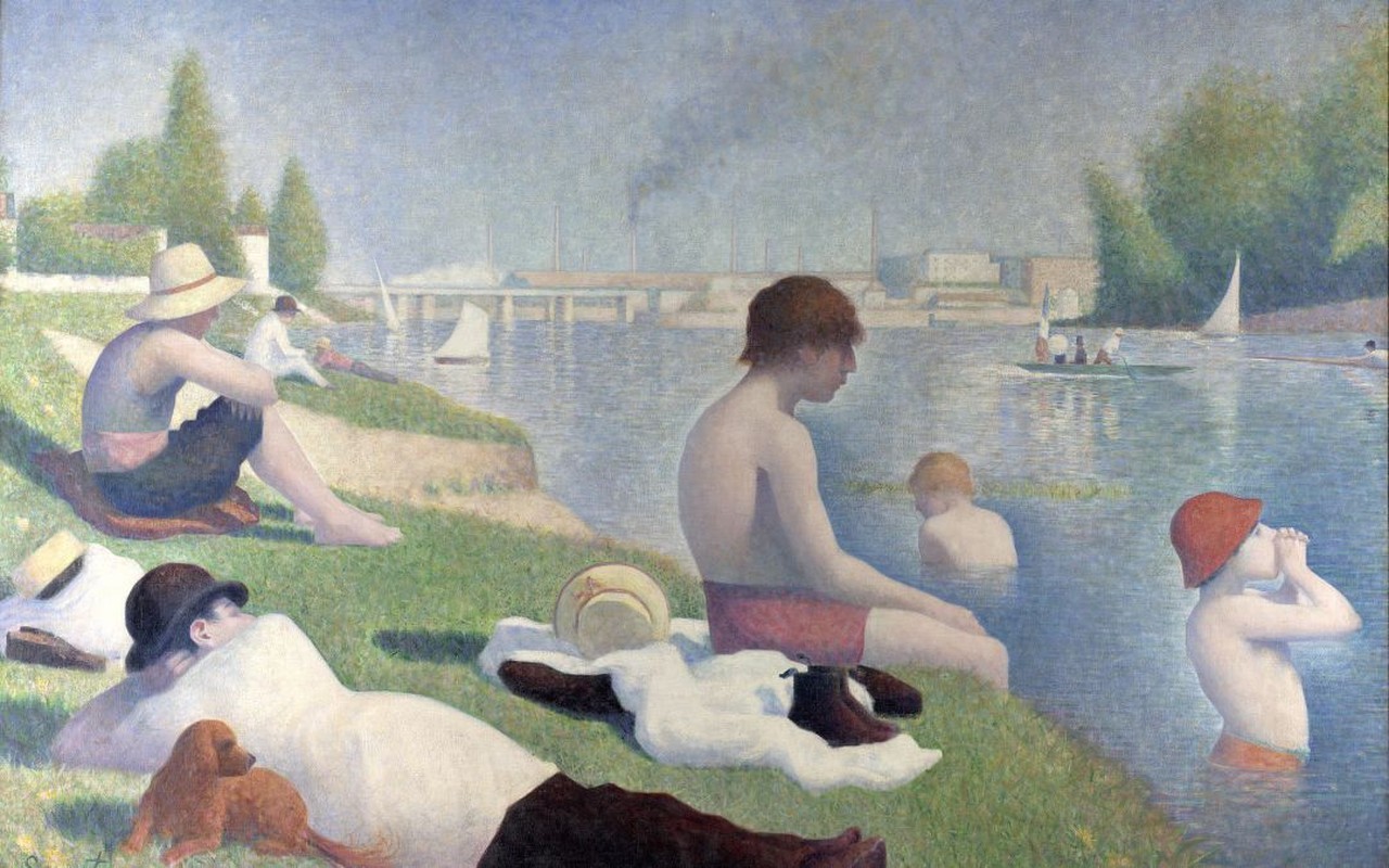 Georges Seurat – Bathing at Asnieres