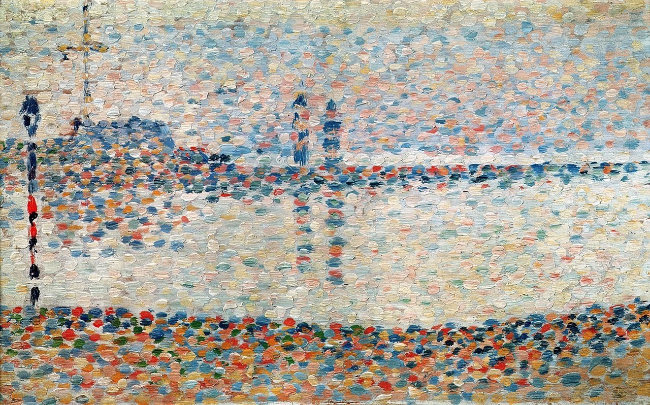 Georges Seurat – Study for 'The Channel at Gravelines, Evening’