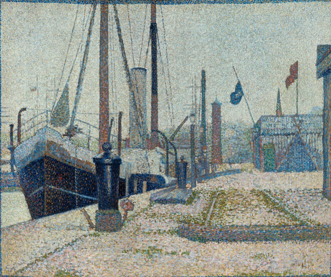 Georges Seurat – The Maria at Honfleur