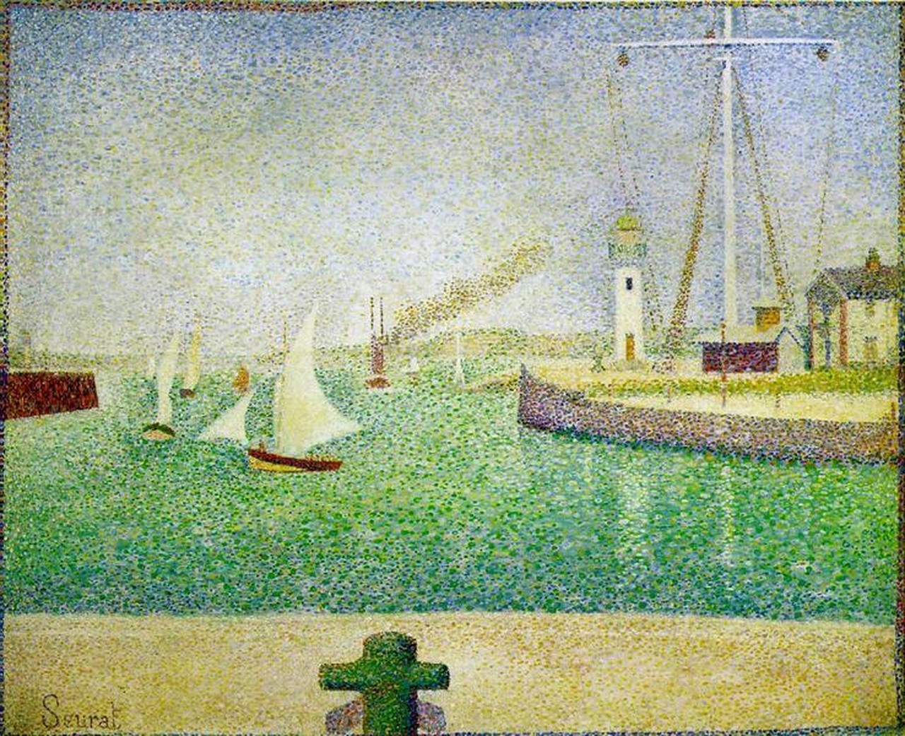 Georges Seurat – Port of Honfleur