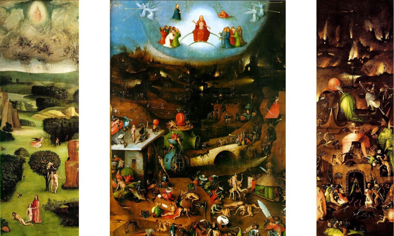 Hieronim Bosch – The last judgement tryptch