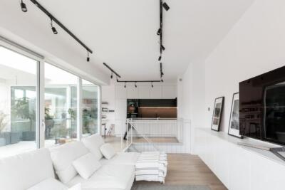 Apartament w Koszalinie z widokiem na park - projekt pracowni MAS Estudio